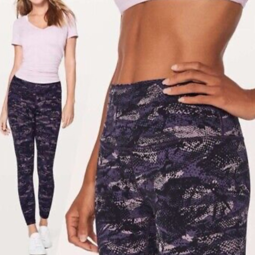 LuluLemon leggings size 4 purple